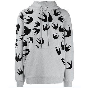 MCQ “SWALLOWS ALL OVER” HOODIE